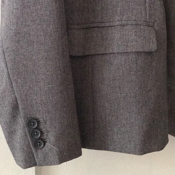 Grey single button blazer - Picture 4 of 7
